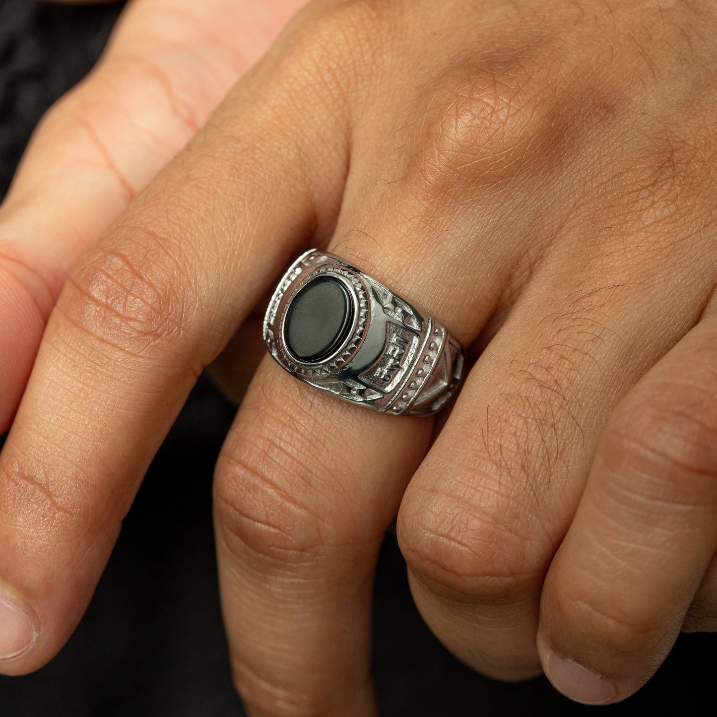 "Strength is in the Truth" Aqeeq Ring