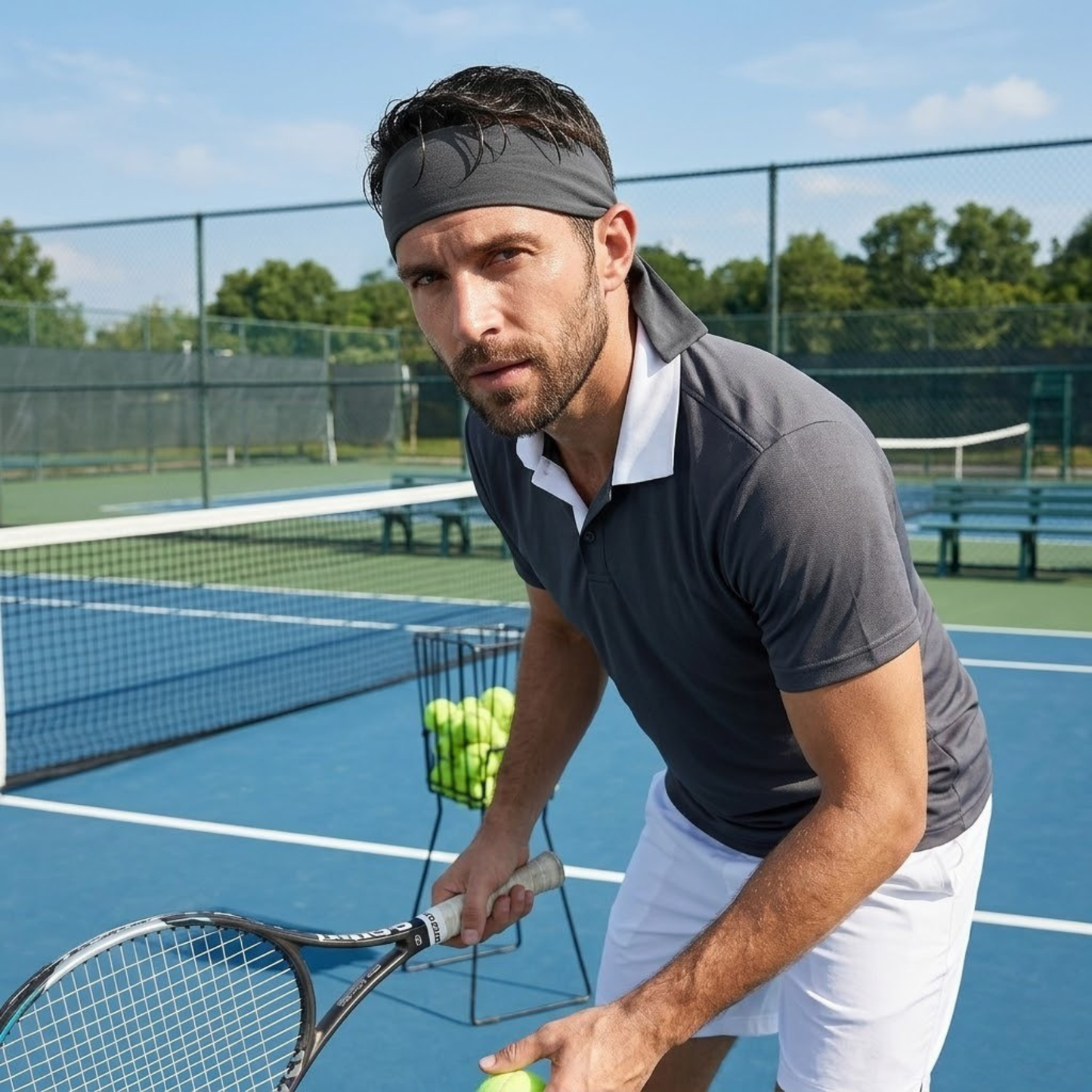 Men's Sports & Tennis Tie Headband