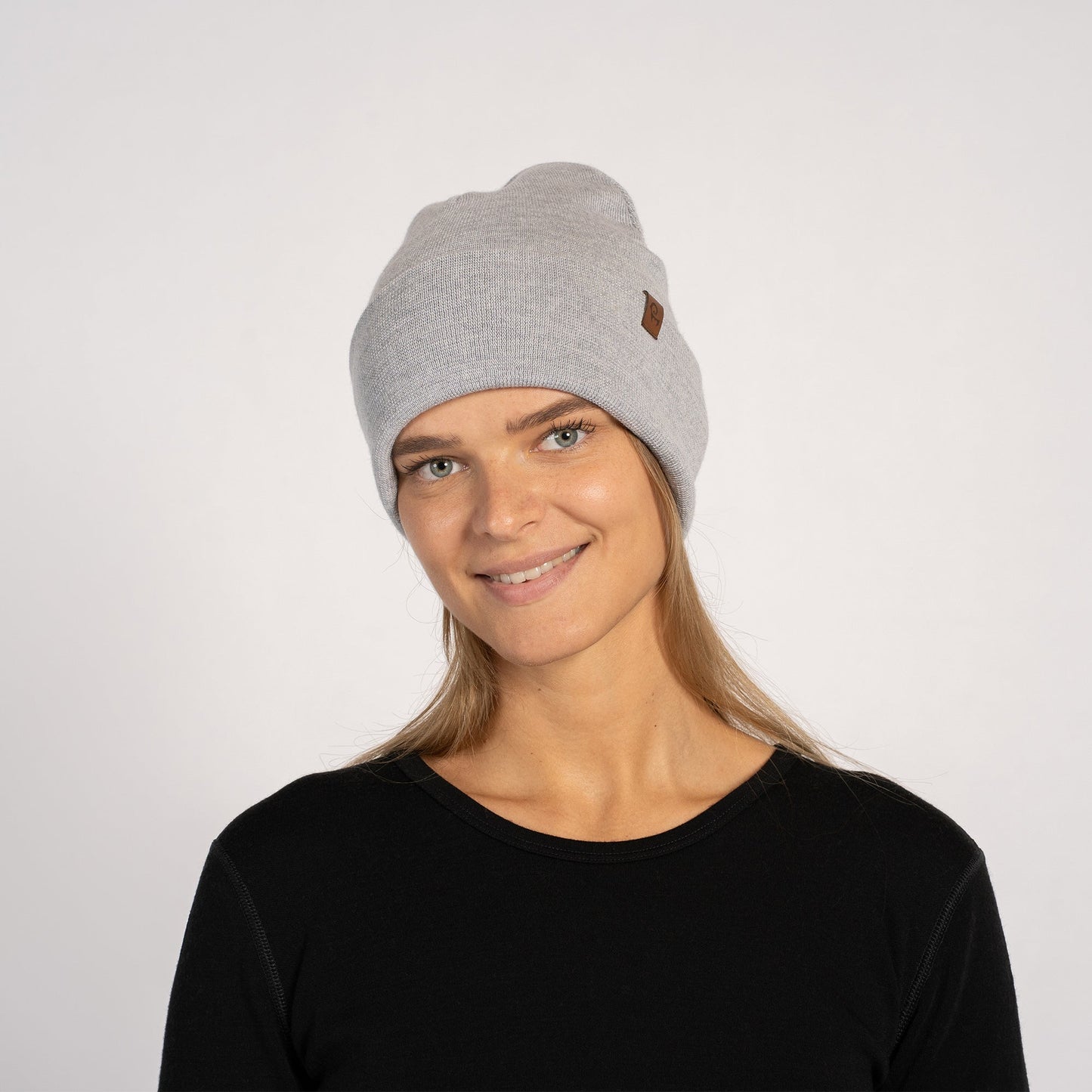 Women's Knit Beanie Hat Merino Wool