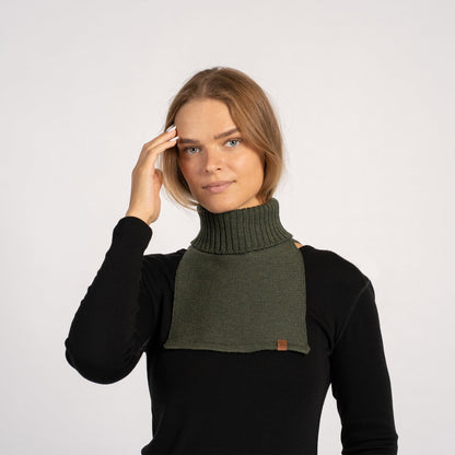 Women's Knit Dickie Neck Warmer Merino