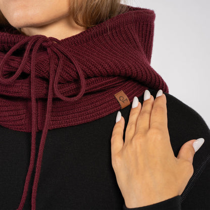 Women's Knit Merino Hood Balaclava