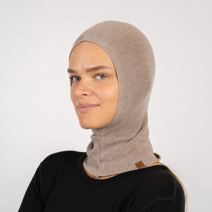 Merino Wool Liner Balaclava for Women