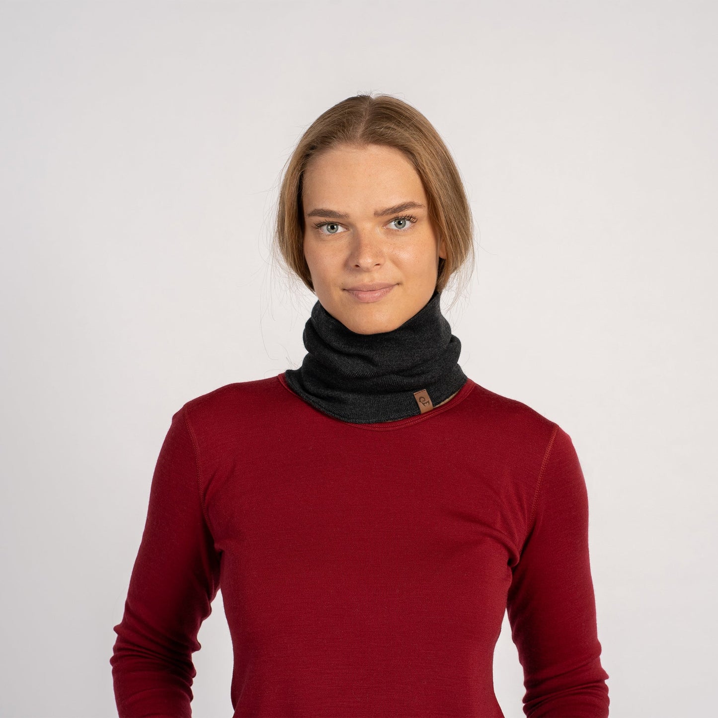 Liner Merino Wool Neck Gaiter For Women