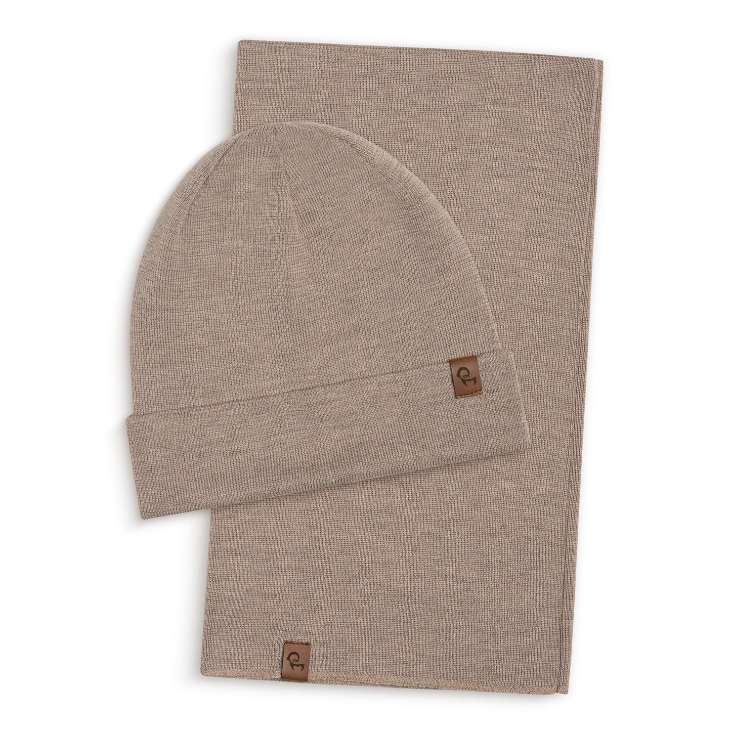 Women's Merino Wool Liner Gaiter & Beanie 2-Piece