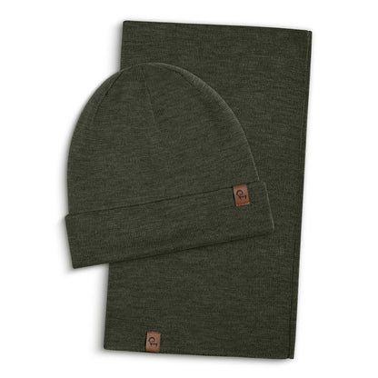 Women's Merino Wool Liner Gaiter & Beanie 2-Piece
