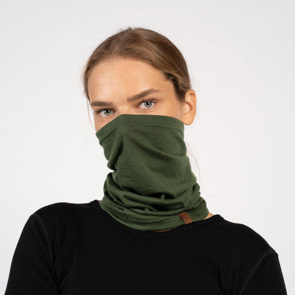 Women's Merino Wool Long Neck Gaiter