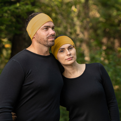Unisex Trekking Headband Yellow