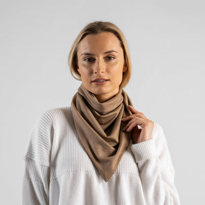 Women's Stylish Merino Bandana Scarf