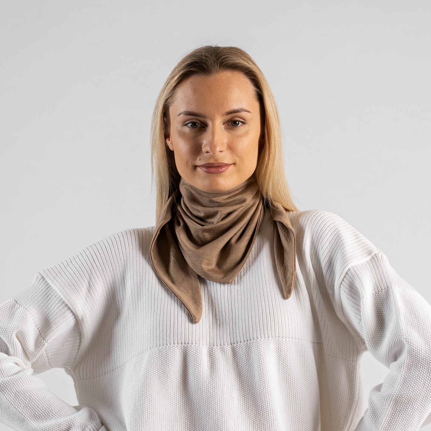 Women's Stylish Merino Bandana Scarf
