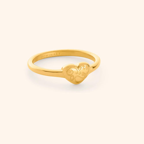 “Quwa” | Strength Heart Ring