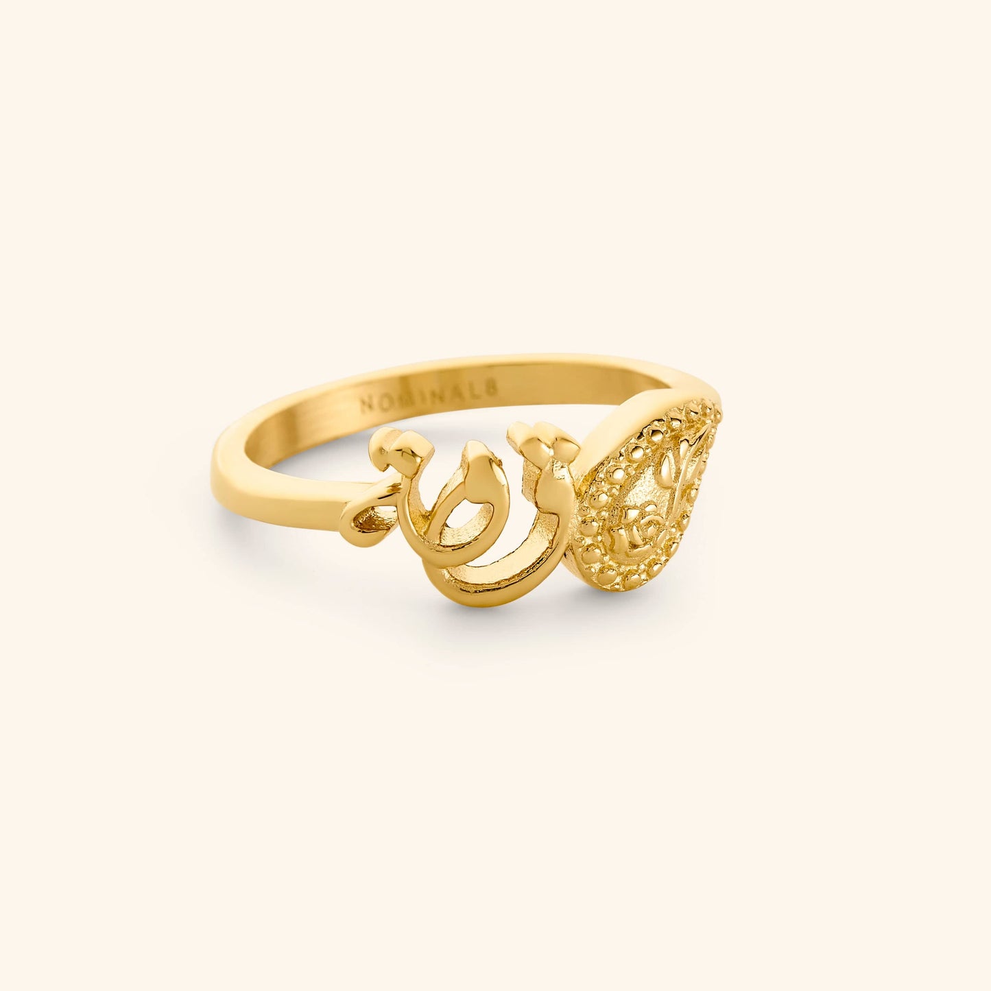"Quwa | Strength" Paisley Ring