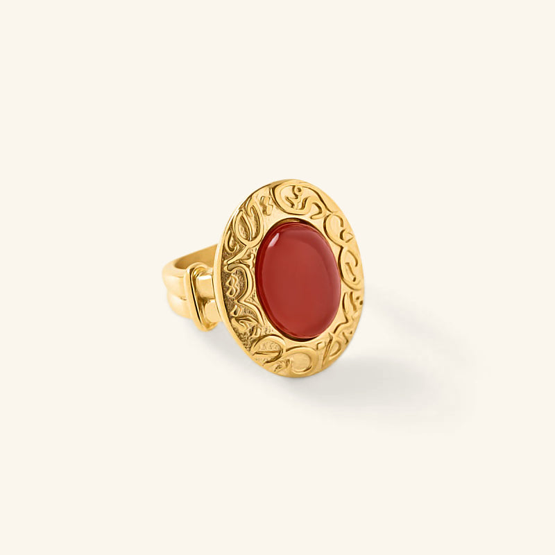 "Roots Don't Fade" Stone Ring | Women