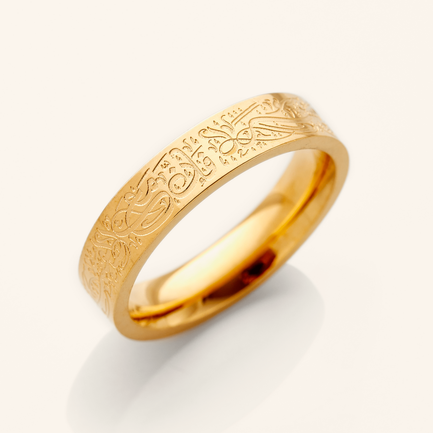 "With Hardship Comes Ease" Ring V2 | Women