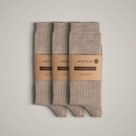 Women’s Merino Rib Socks 3-Pack