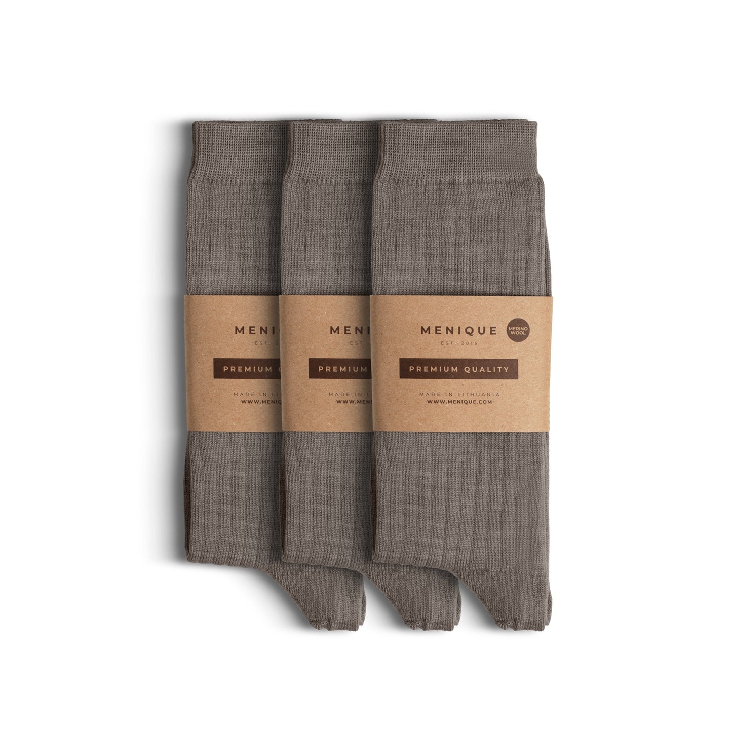 Women’s Merino Rib Socks 3-Pack
