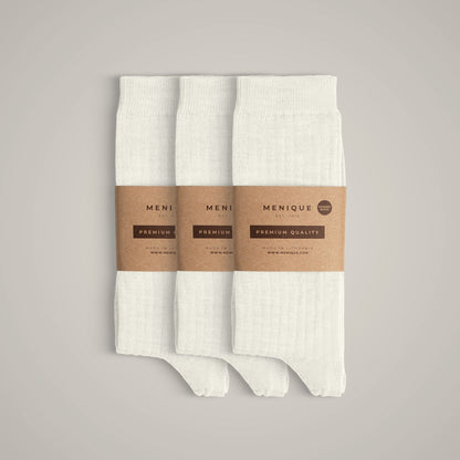 Women’s Merino Rib Socks 3-Pack