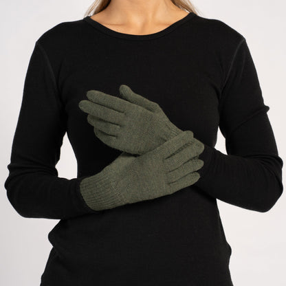 Women's Knit Merino Gloves
