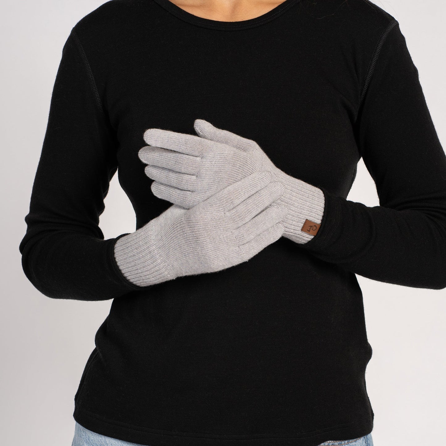 Women's Knit Merino Gloves