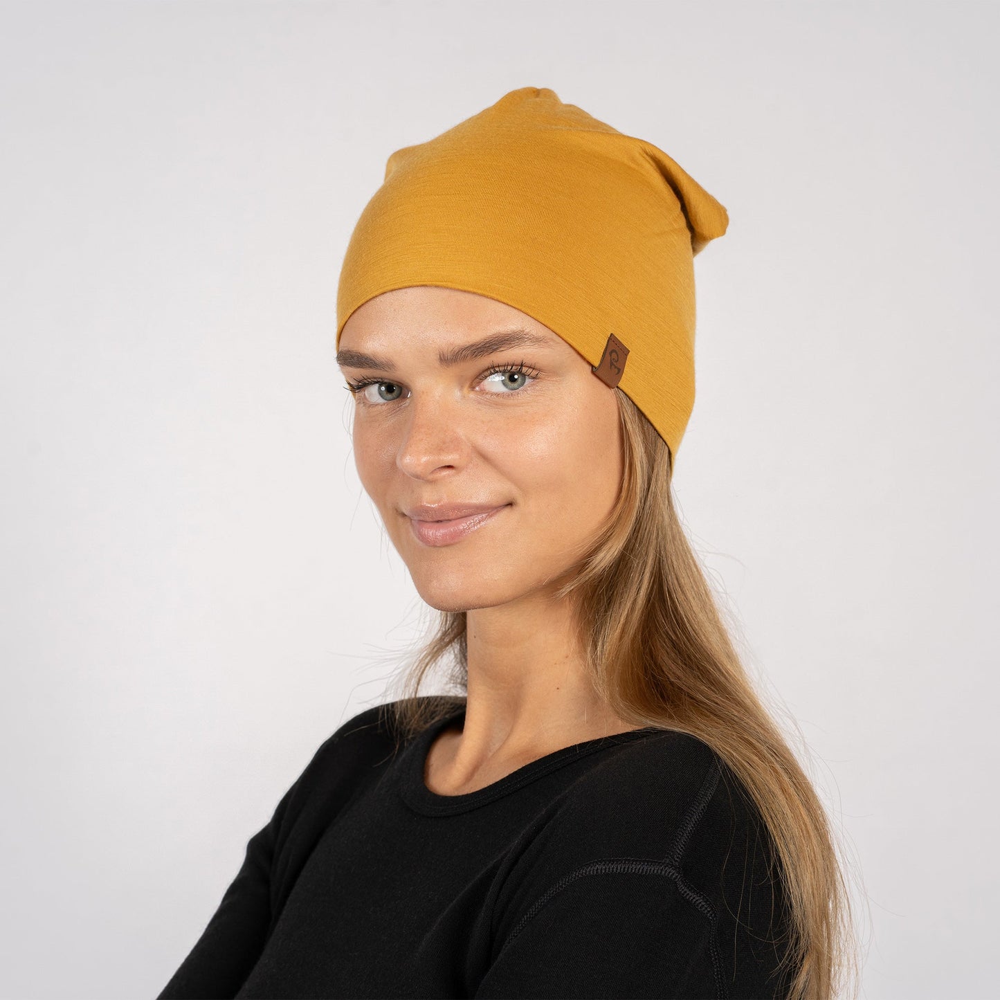 Women's Merino Beanie Yellow
