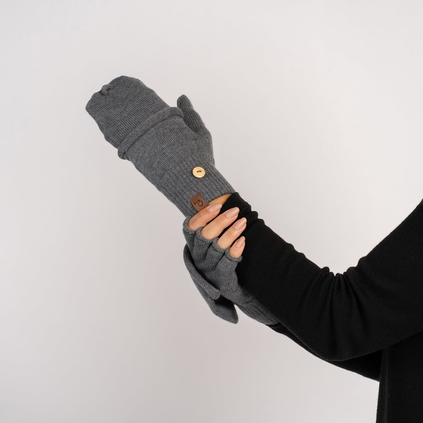 Extra Fine Merino Convertible Gloves