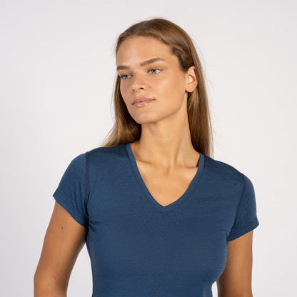 Women's Slim Fit V-Neck Tee