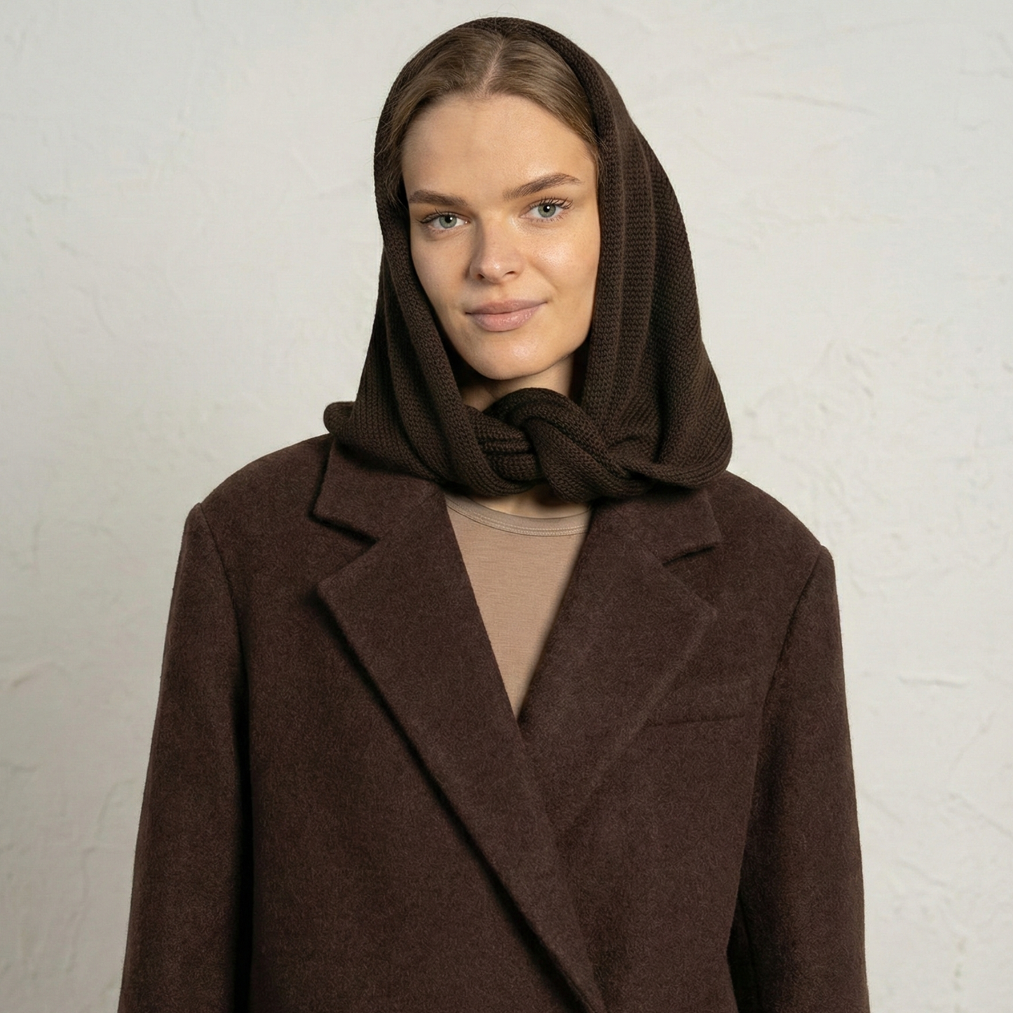 Women's Merino Wool Triangle Scarf