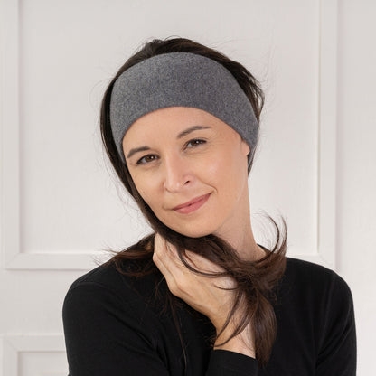Women's Knit Headband with Ribbon