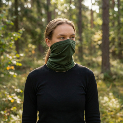 Women's Merino Wool Long Neck Gaiter