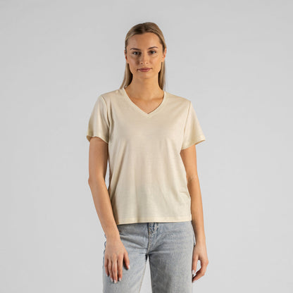 Women's Merino Regular Fit V-Neck Tee