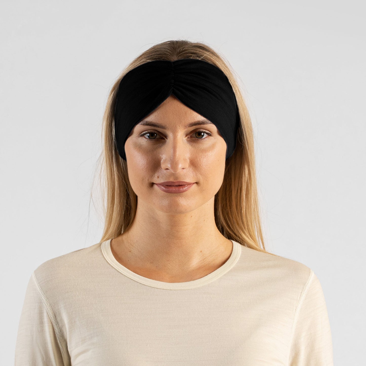 Women's 100% Merino Ruched Headband