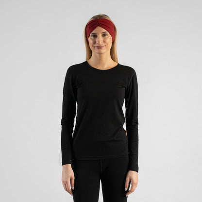 Women's 100% Merino Ruched Headband