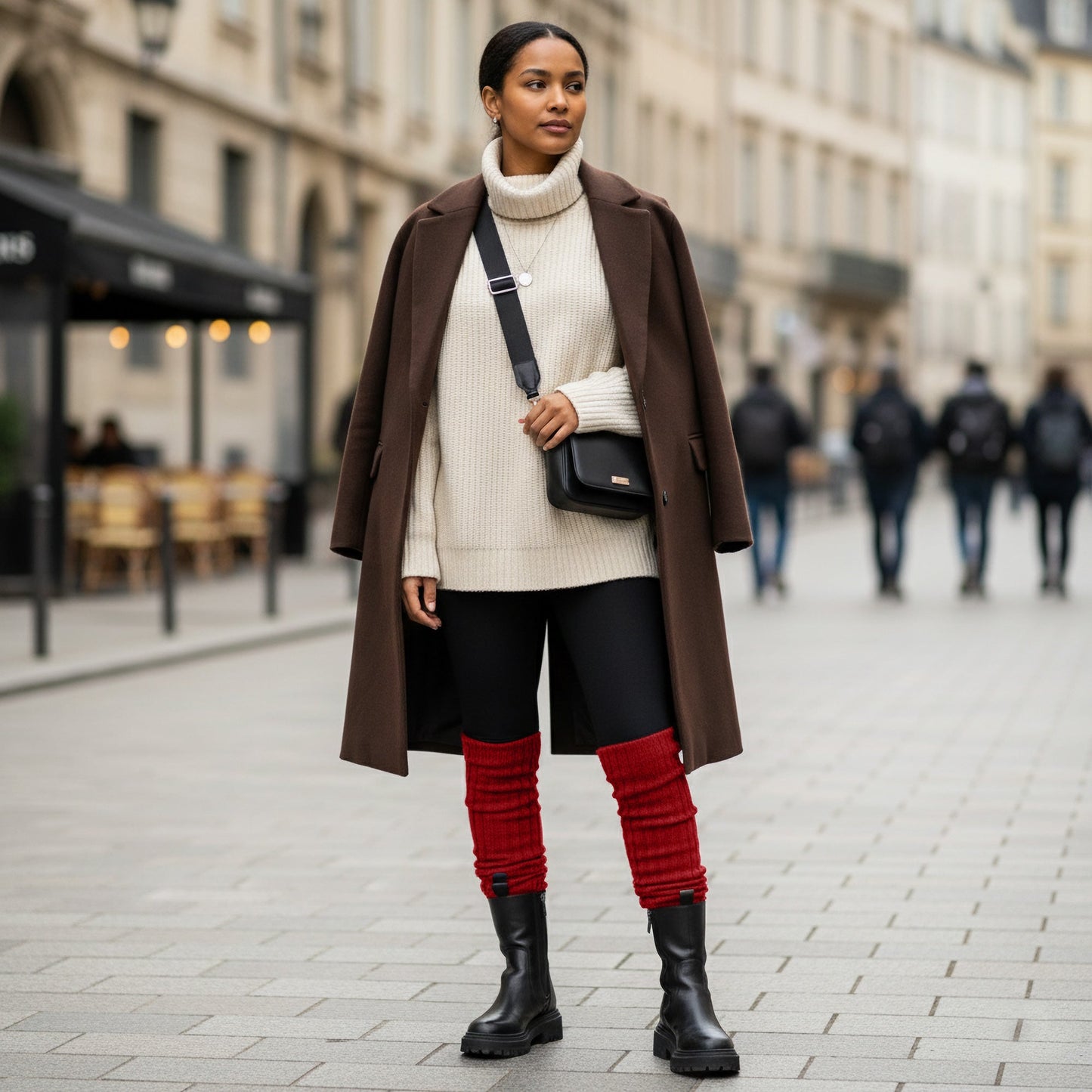 Women's Ribbed Knit Leg Warmers