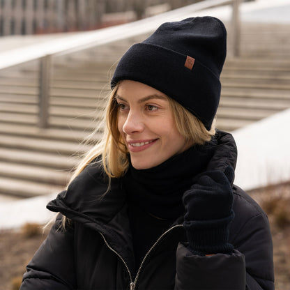Women's Knit Beanie & Gaiter 2-Piece