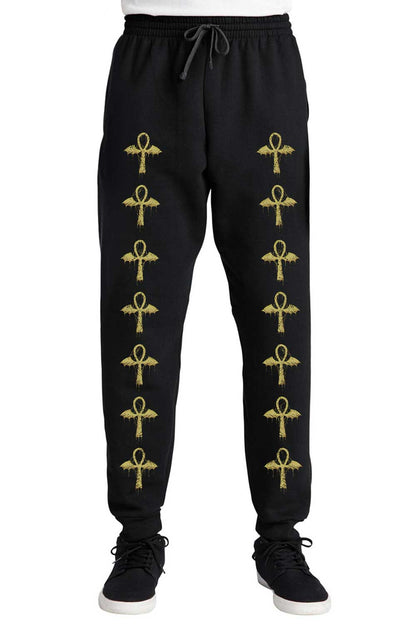Batwing Ankh Joggers [Unisex]