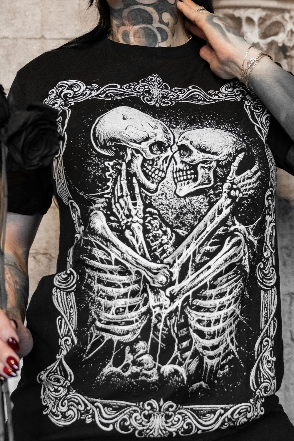 Ashes to Ashes Skeleton T-shirt