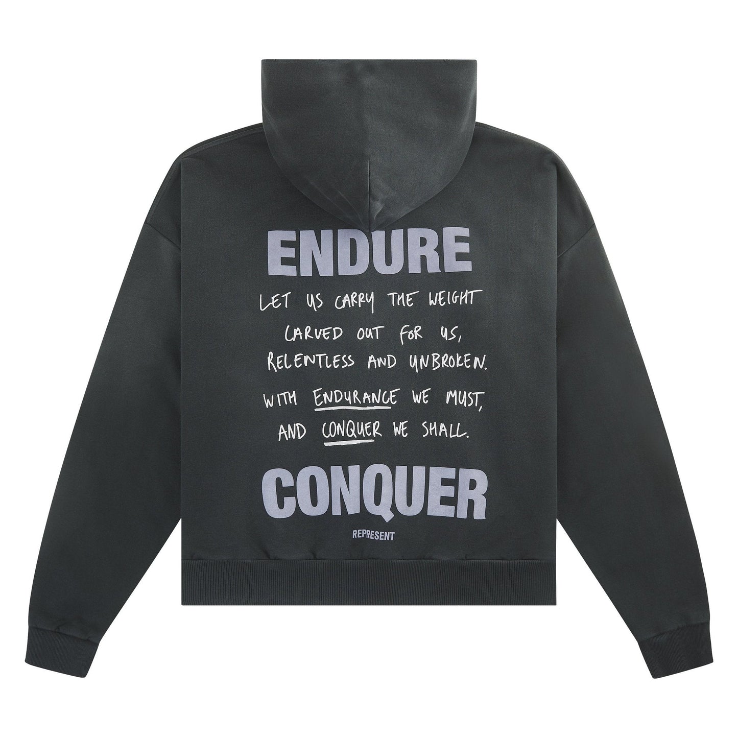 Atlas Hoodie | Stained Black