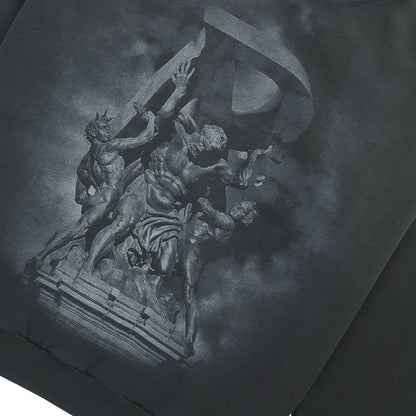 Atlas Hoodie | Stained Black