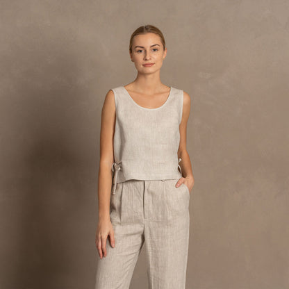Bow Side Tie Top Audrey