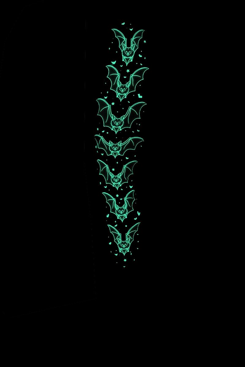 Bat Outline Glow Leggings