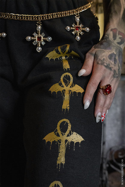Batwing Ankh Joggers [Unisex]