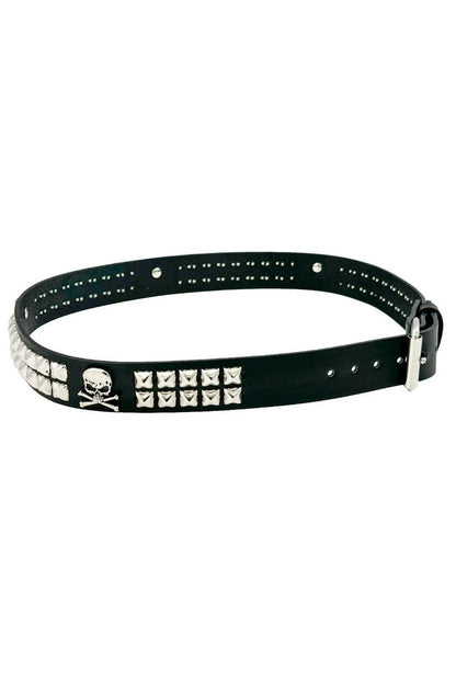 Black Flag Skull & Crossbones Belt