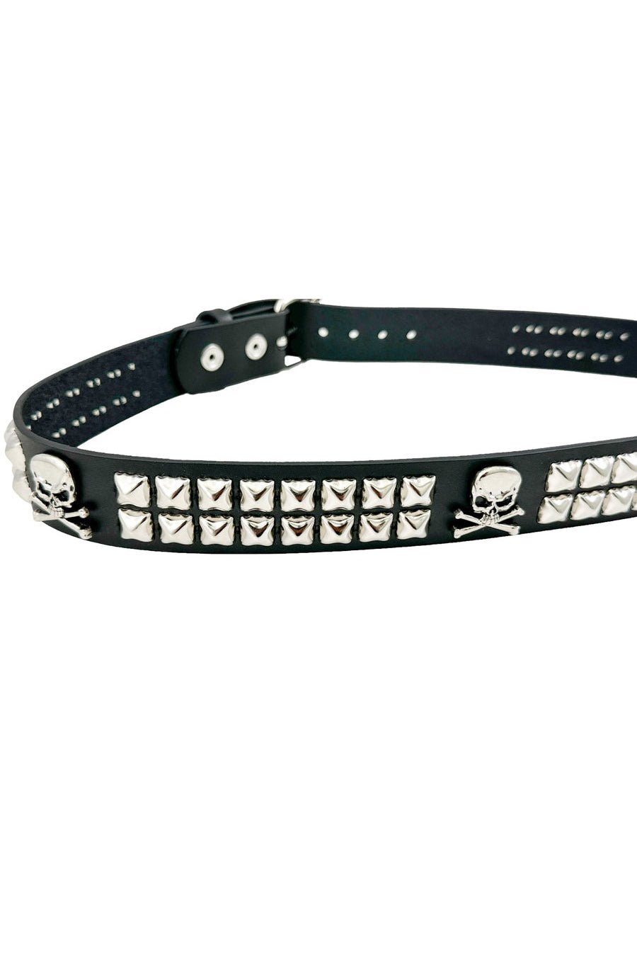 Black Flag Skull & Crossbones Belt