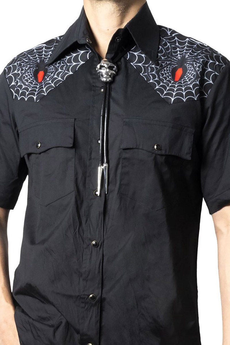 Black Widow Western Shirt