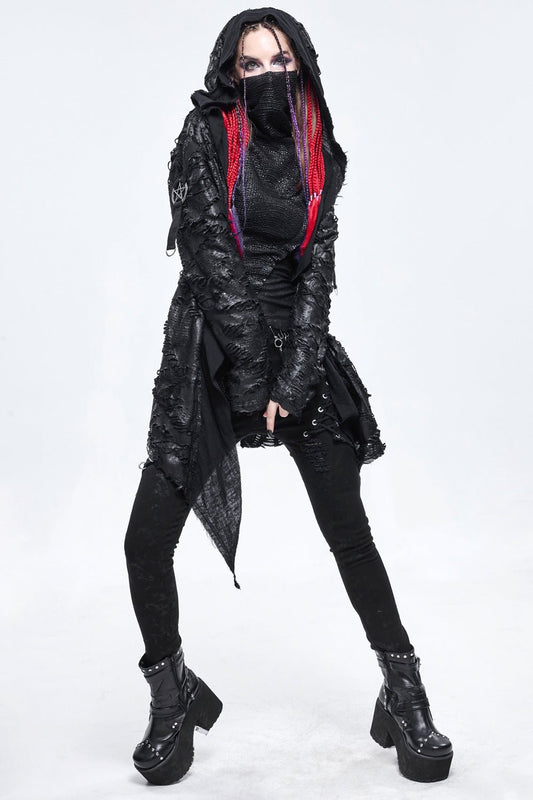 Buried Bones Distressed Cardigan