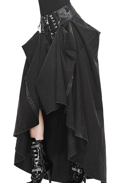 Bustle Harness Maxi Skirt