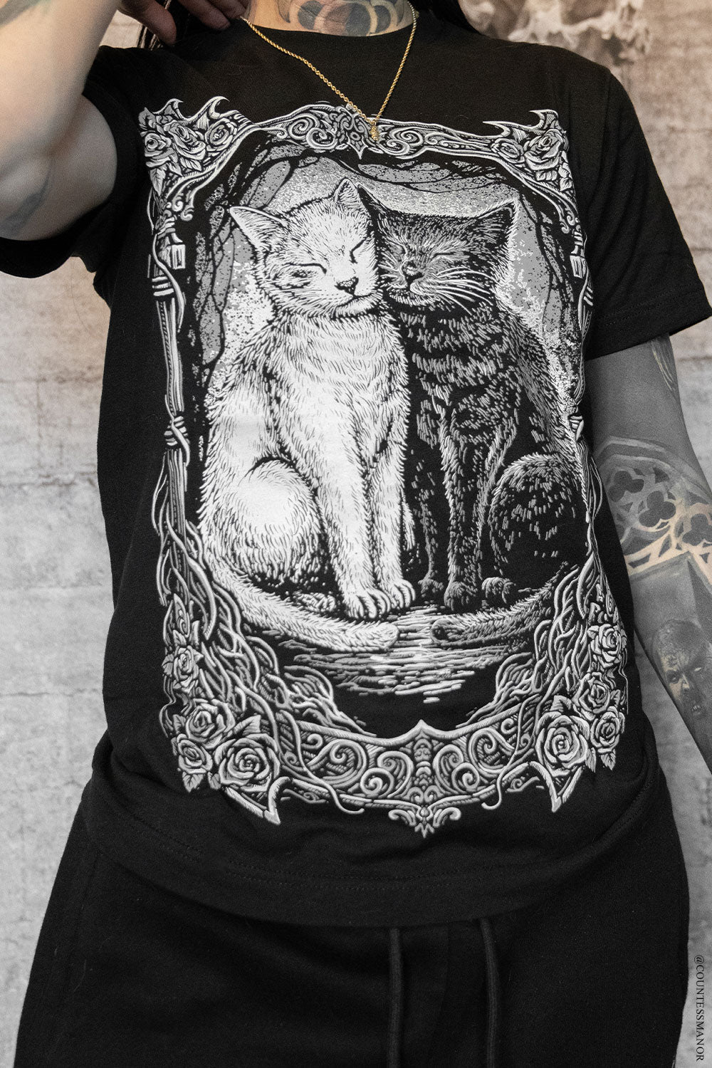 Cat Cuddles T-shirt