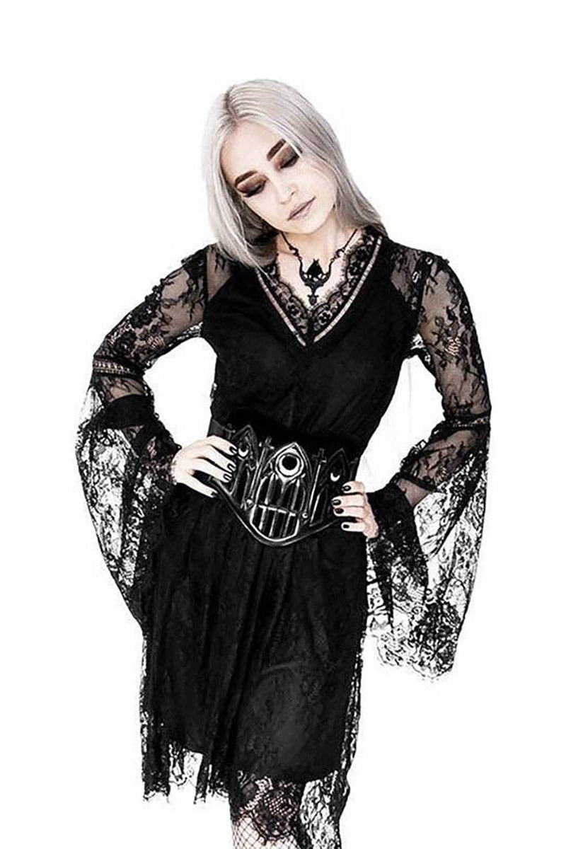 Cathedral Waist Belt With Triple Moon