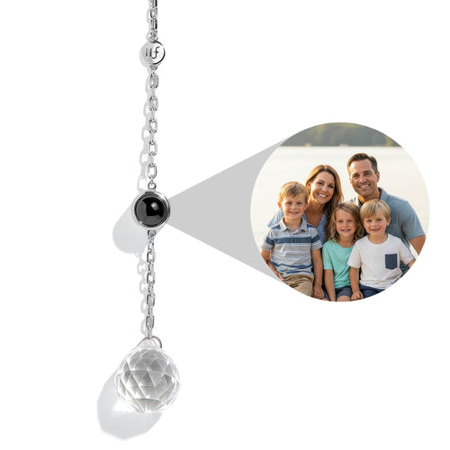 Personalized Circle Photo Sun Catcher