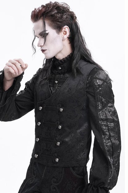 Black Butcher Damask Vest