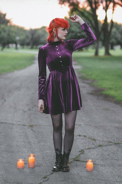 Daphne Dress [PURPLE]